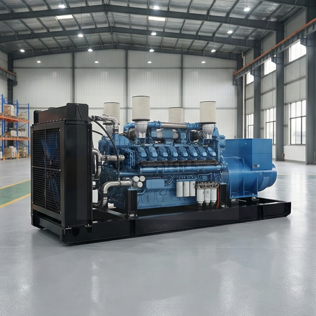 WP13D440E310 Open Diesel Generator Set Industrial Power