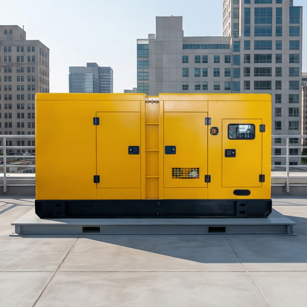 silent diesel generator for hospital backup power