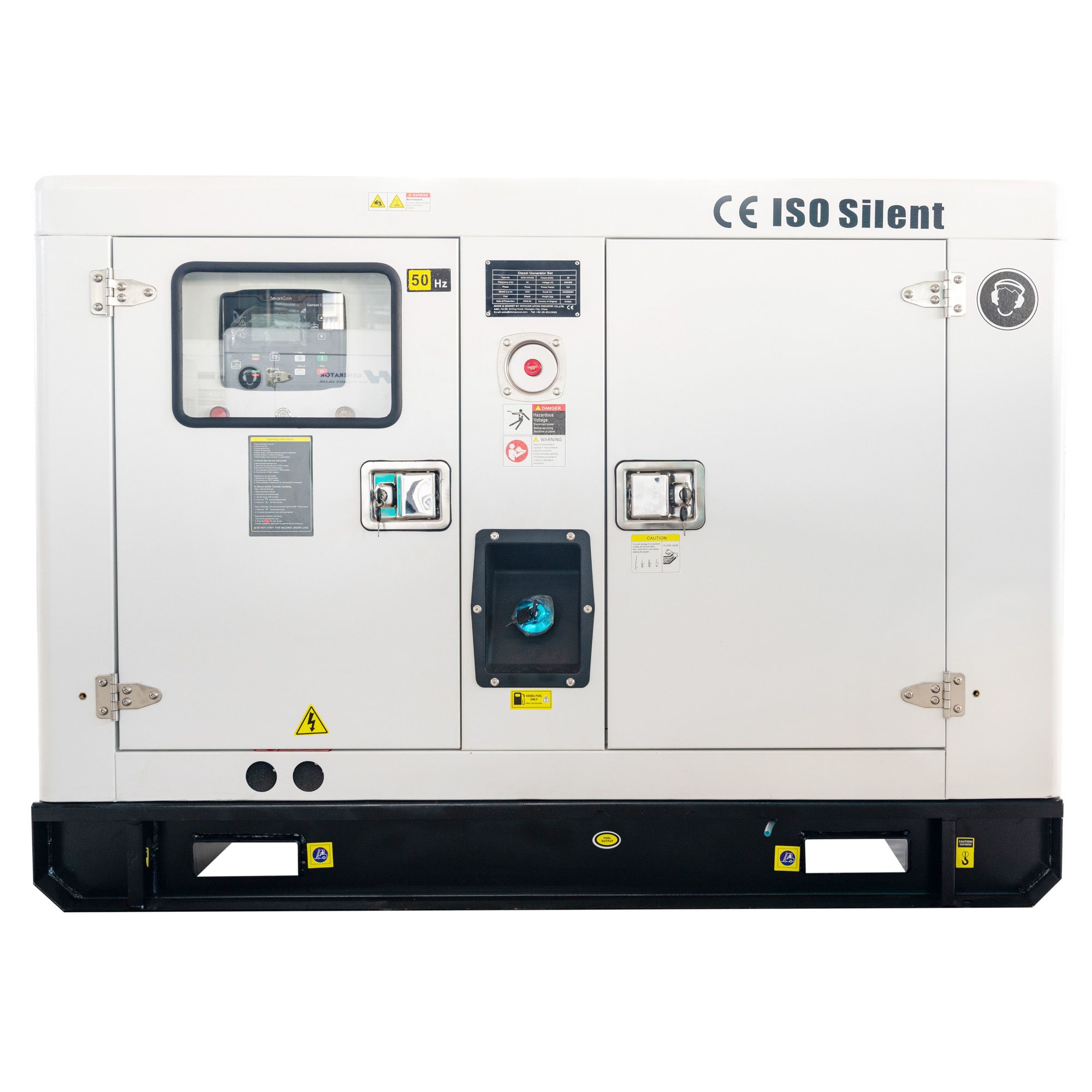 Jichai JDEC Silent Diesel Generator Set for Industrial and Backup Power