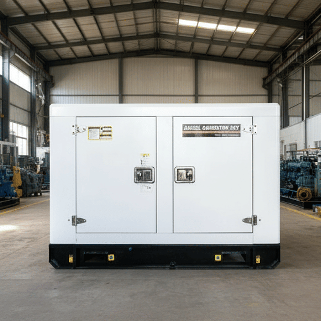 Jichai JDEC Silent Diesel Generator Set for Industrial and Backup Power