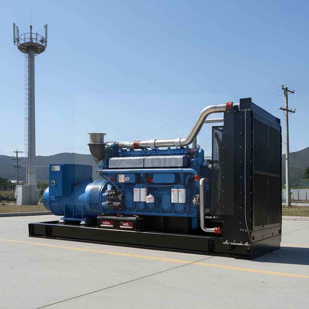 6-Cylinder Turbocharged Diesel Generator Unit