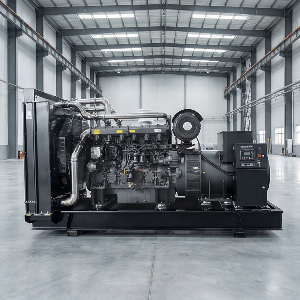 Open Frame Industrial Diesel Genset for Commercial Use