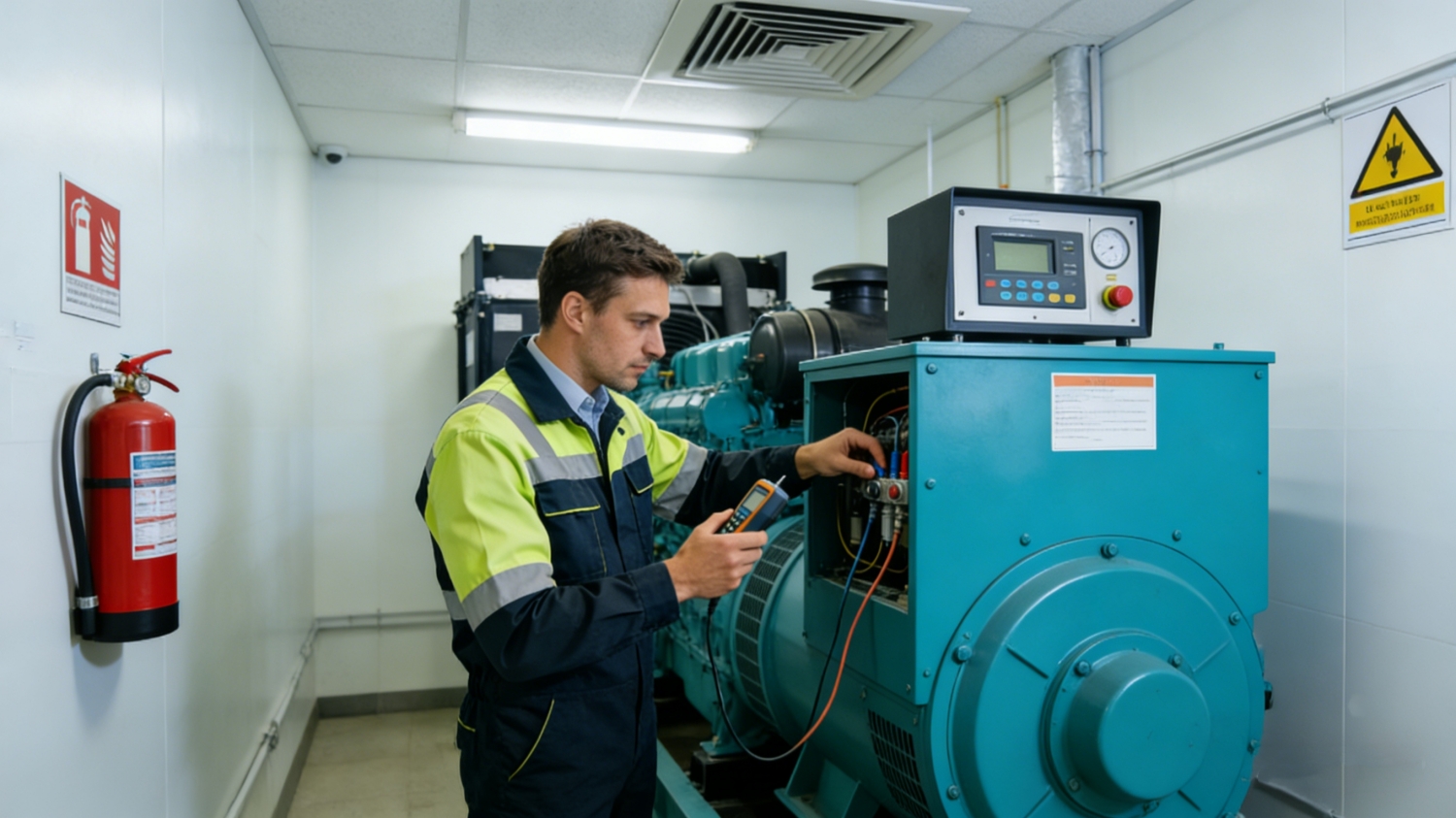 clinic diesel generator