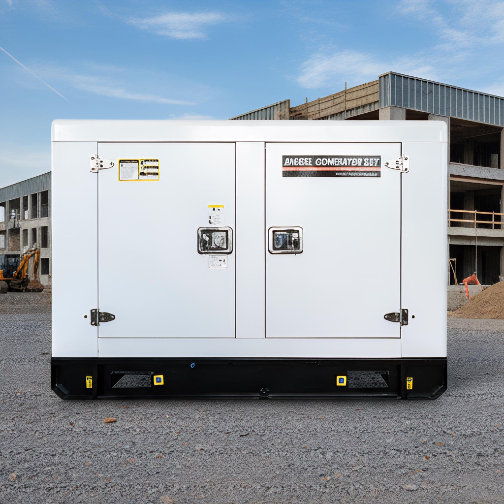 diesel generator for construction site power supply