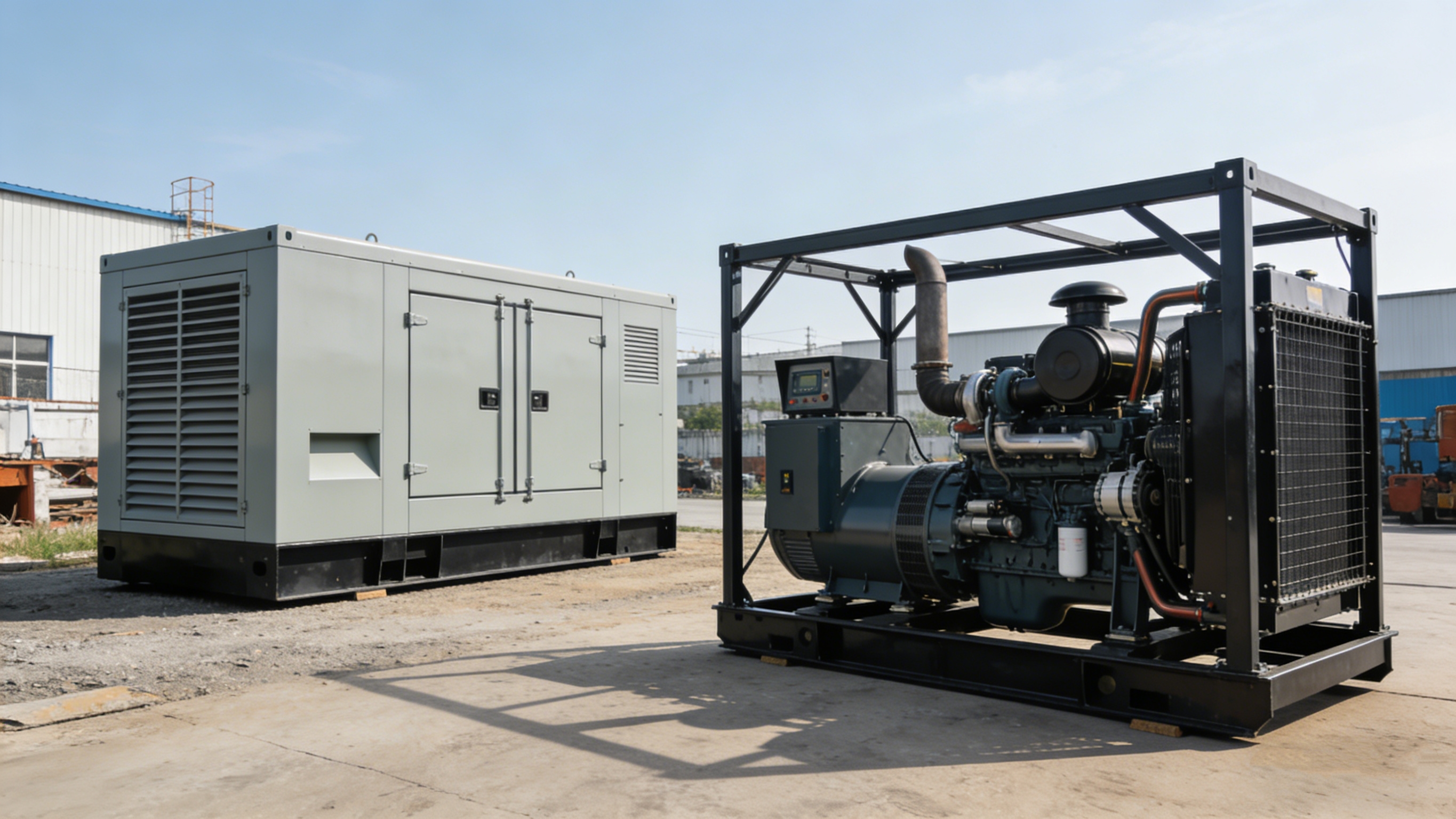 How To Choose Between Silent And Open Type Diesel Generators? | Diou Power