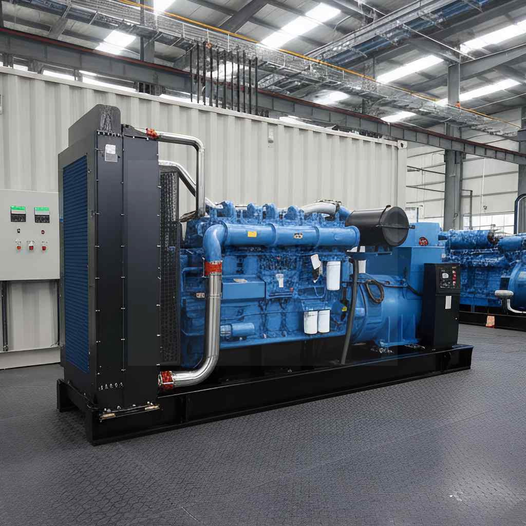 6-Cylinder Turbocharged Diesel Generator Unit