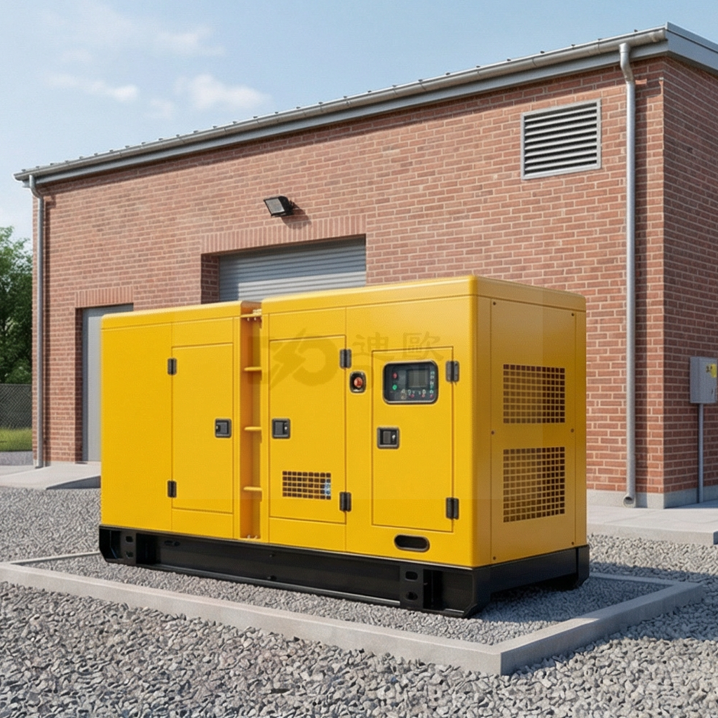 Quiet Diesel Generator for Construction Sites