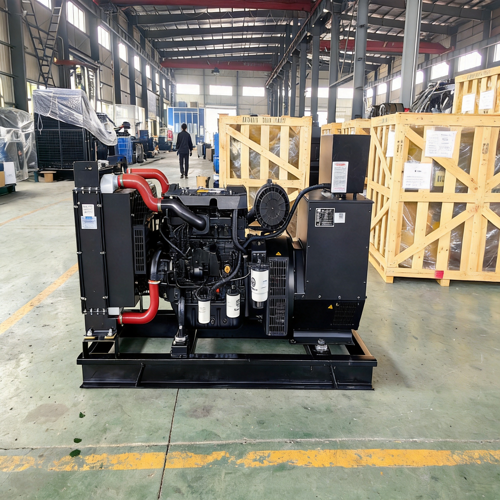 JDEC 100kVA 120kVA 150kVA Diesel Generator Open Frame 3 Phase 400V Commercial Backup Power