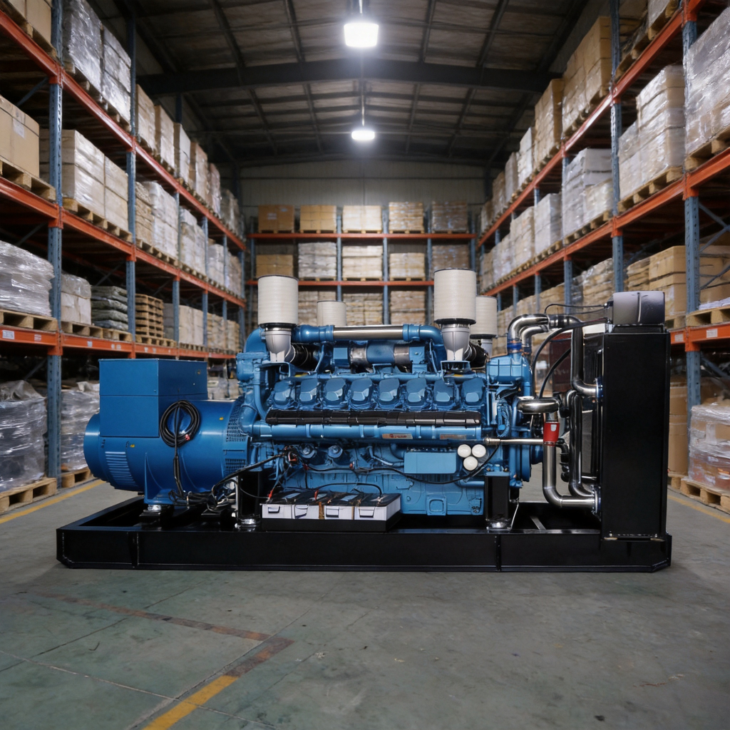 WANDI Open Frame Diesel Generator Sets (30kW–500kW) | Factory Direct Supply