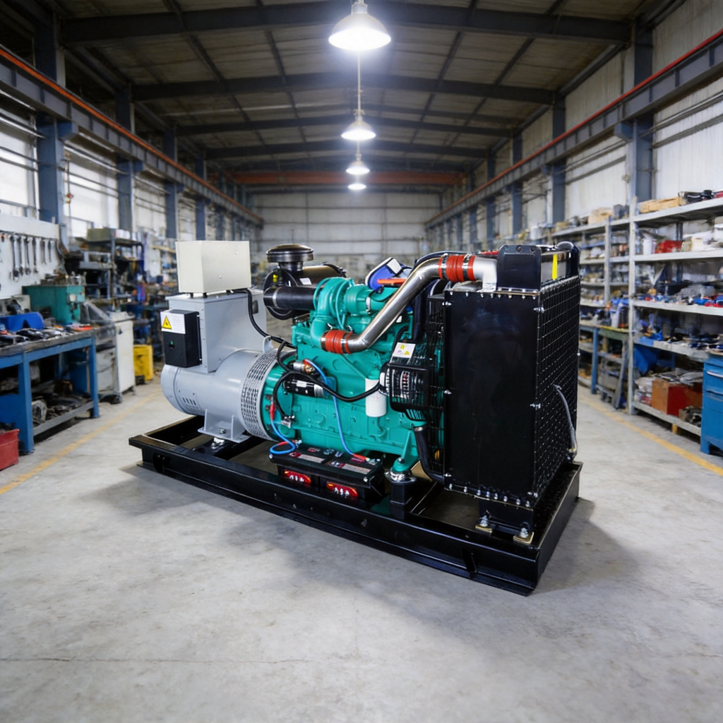 SDEC 4ZT4.1-G21 Open-Frame Diesel Generator | Industrial 60kVA High-Efficiency Power Generator Set