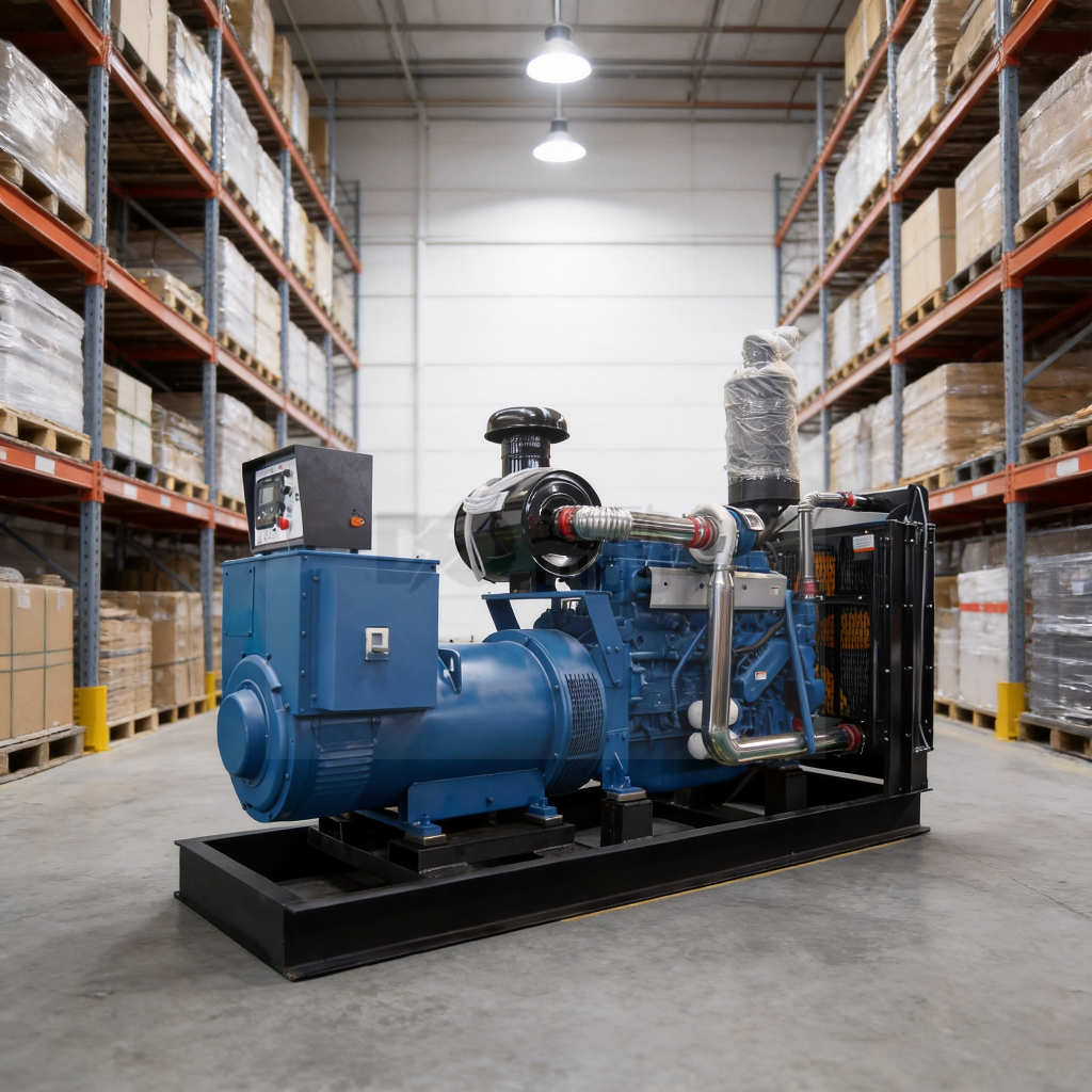 Mining Power Solution JDEC Diesel Generator 300kW 350kW 400kW Heavy Duty Open Type Generator Set