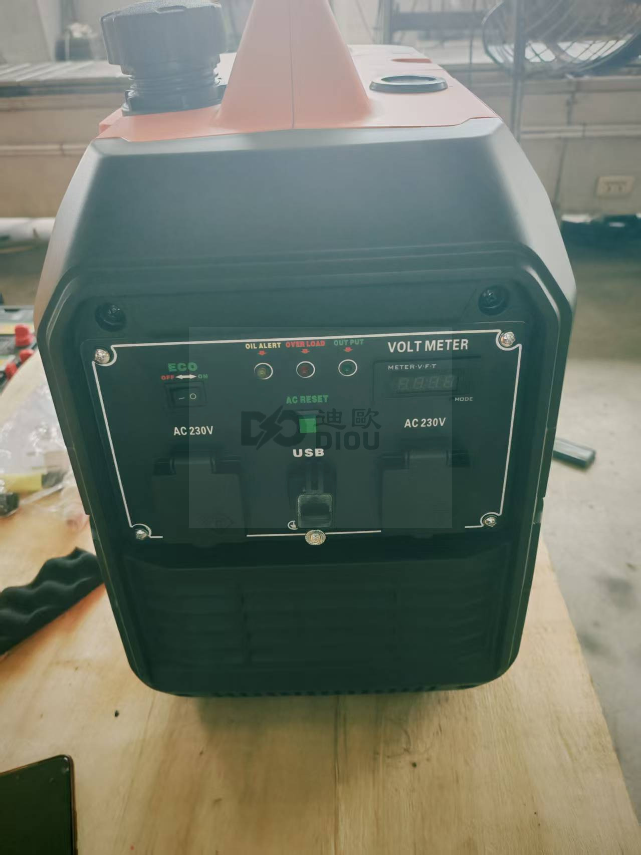 Silent Portable Inverter Gasoline Generator for Camping & Home Emergency