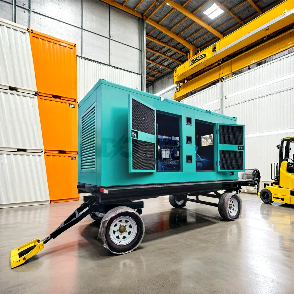 Mobile Diesel Generator for Construction
