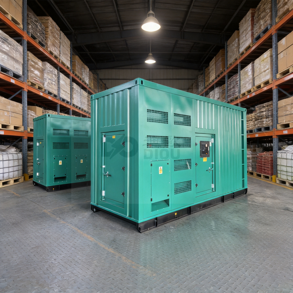1000kVA Cummins Engine KTA38-G2B Generator Open Type Soundproof Container Diesel Generating Unit