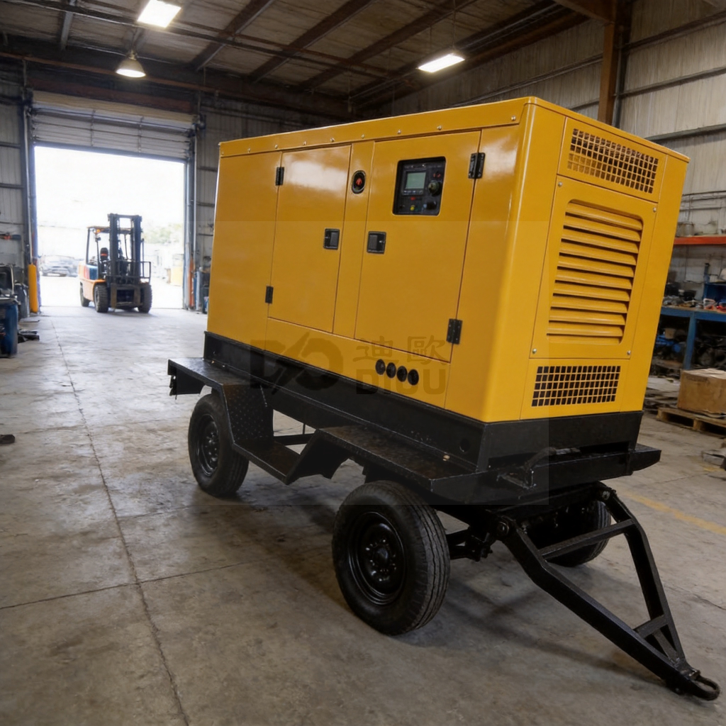 Trailer Mounted Mobile Diesel Generator