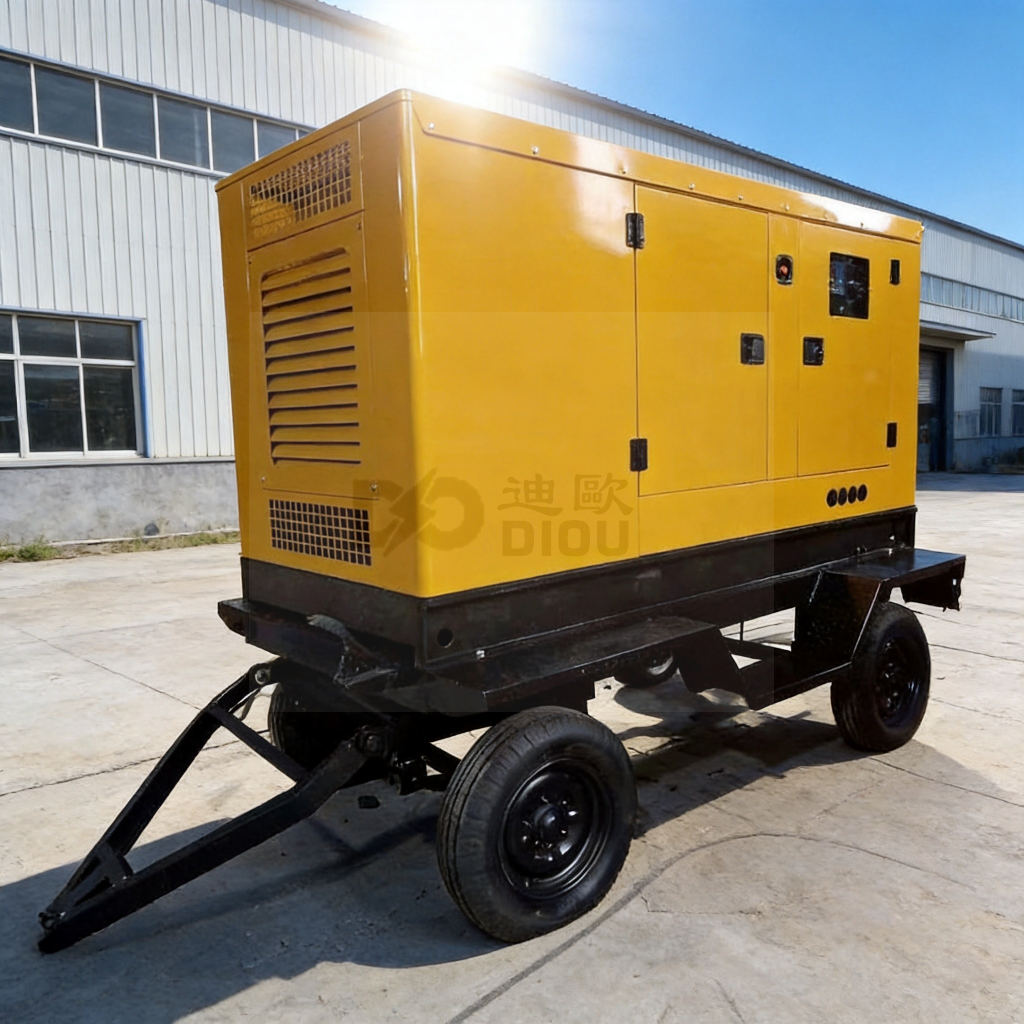 Trailer Mounted Mobile Diesel Generator