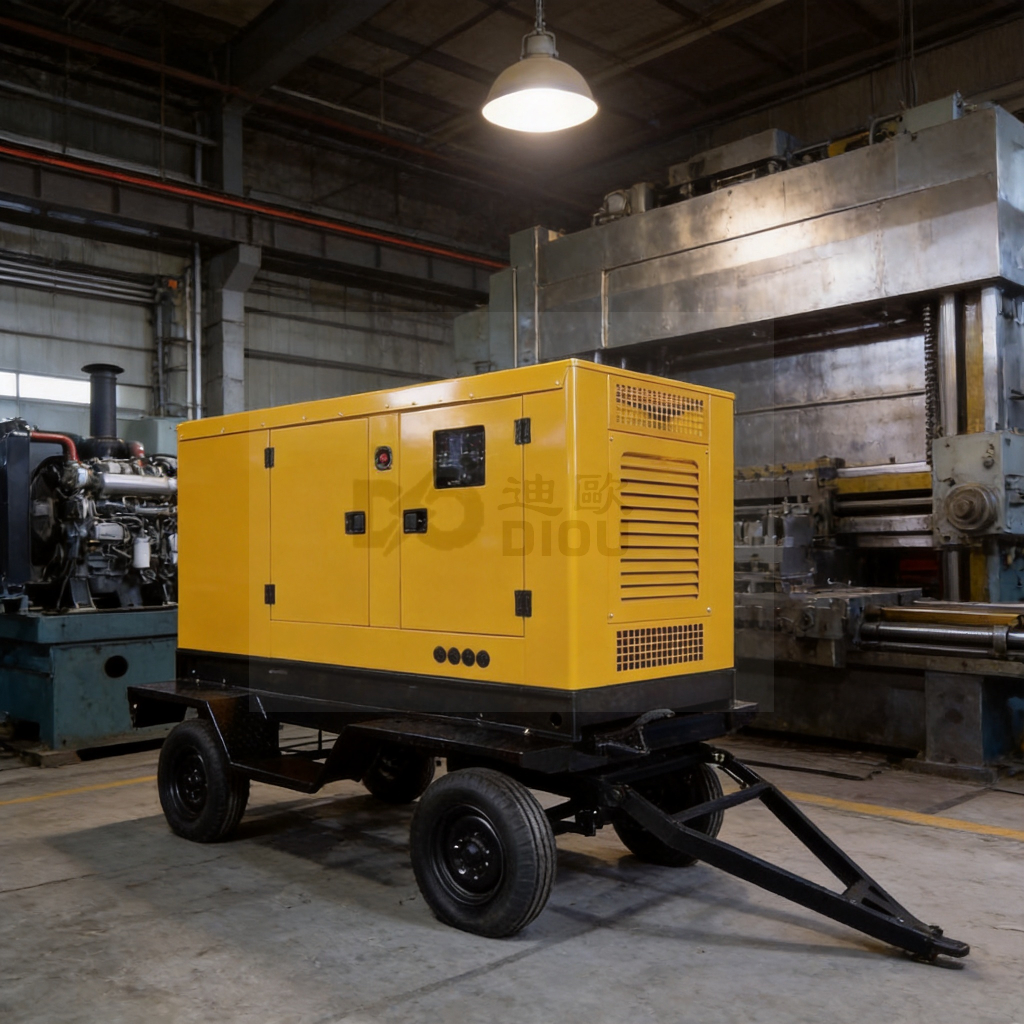 Trailer Mounted Mobile Diesel Generator