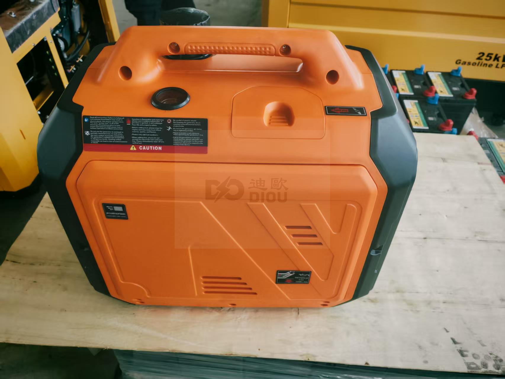 Silent Portable Inverter Gasoline Generator for Camping & Home Emergency
