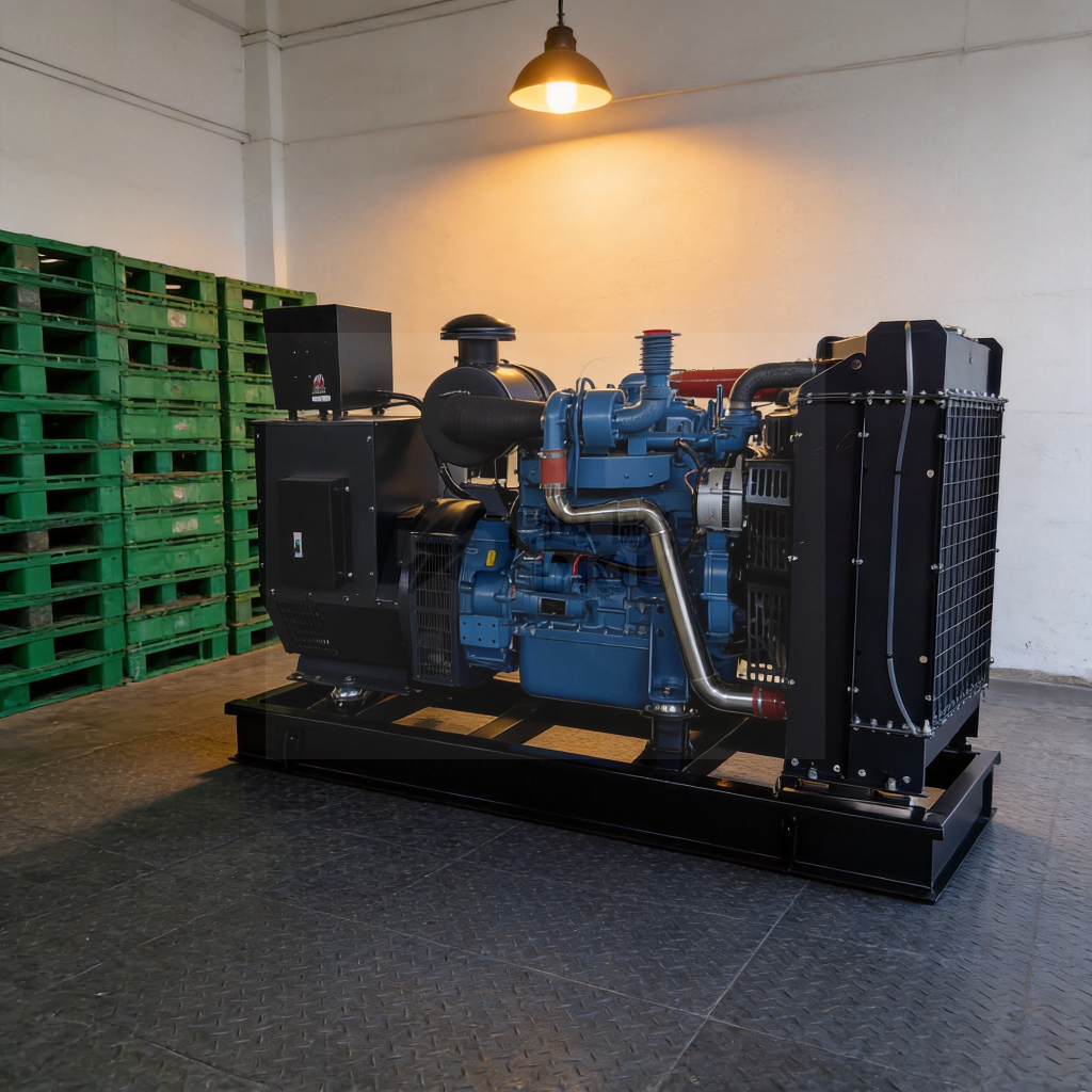 Mining Power Solution JDEC Diesel Generator 300kW 350kW 400kW Heavy Duty Open Type Generator Set