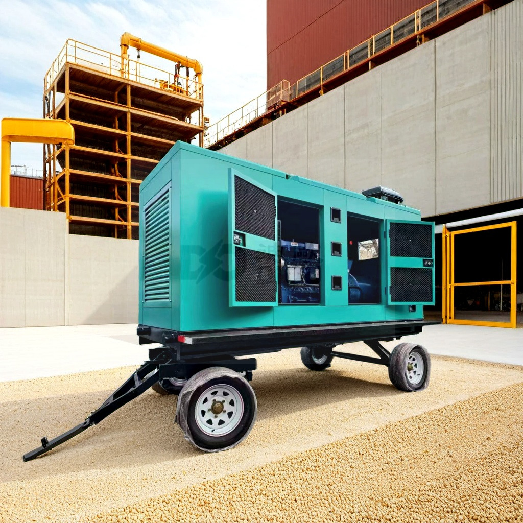 Mobile Diesel Generator for Construction
