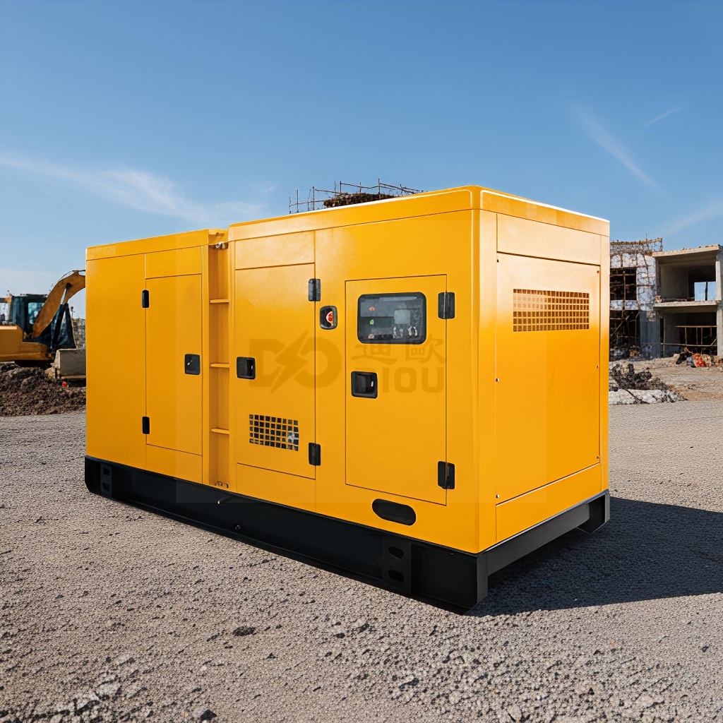 Quiet Diesel Generator for Construction Sites
