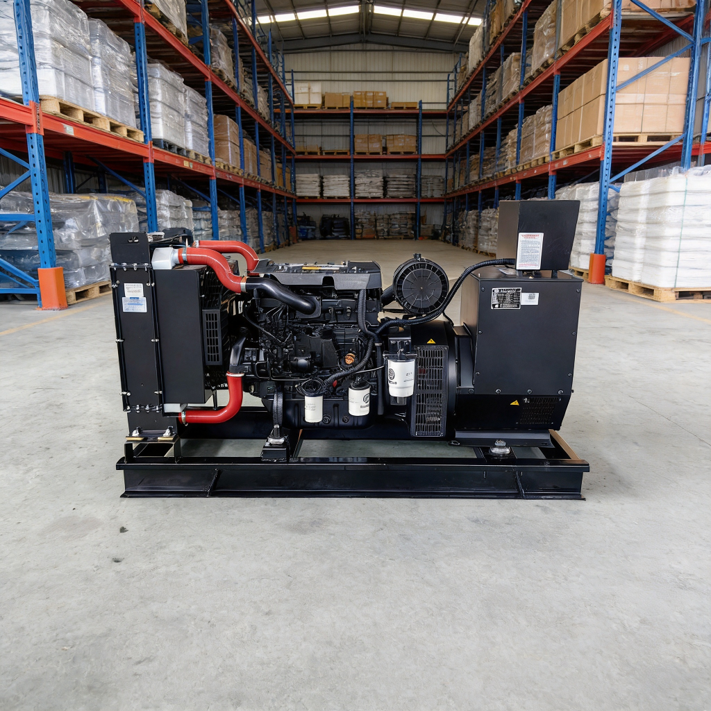 JDEC Diesel Generator 100kW Open Frame Type Industrial Power for Factory And Mining Backup System