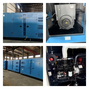 Customer Factory Inspection and FAT Acceptance for 320kVA Cummins QSL8.9-G30 Silent Diesel Generator for Oilfield Project
