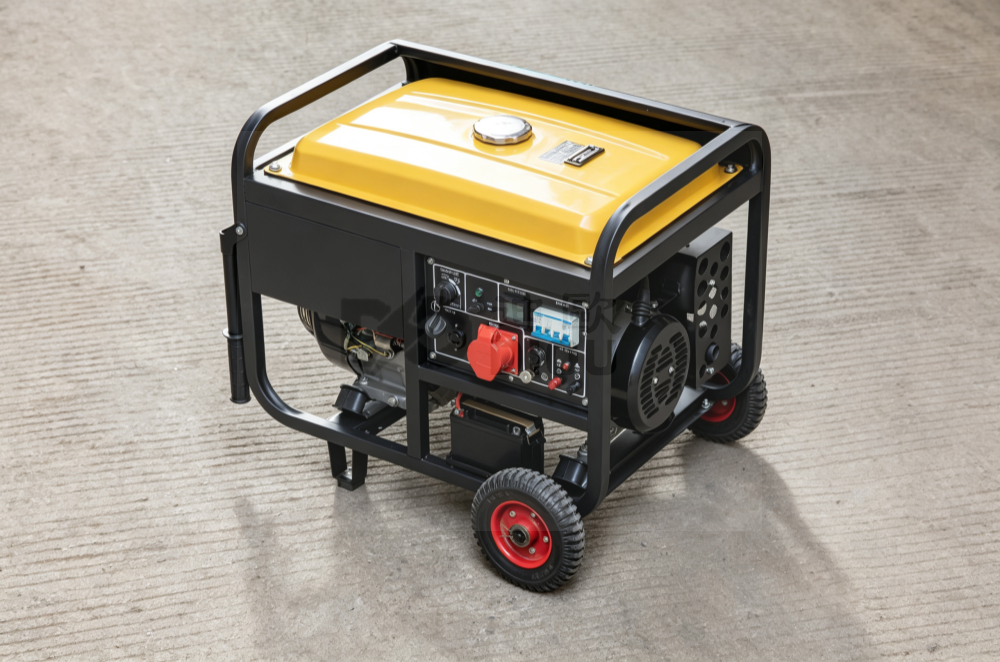 Open Frame Portable 4-Stroke Air-Cooled Gasoline Generator Set Portable Gasoline Generator 