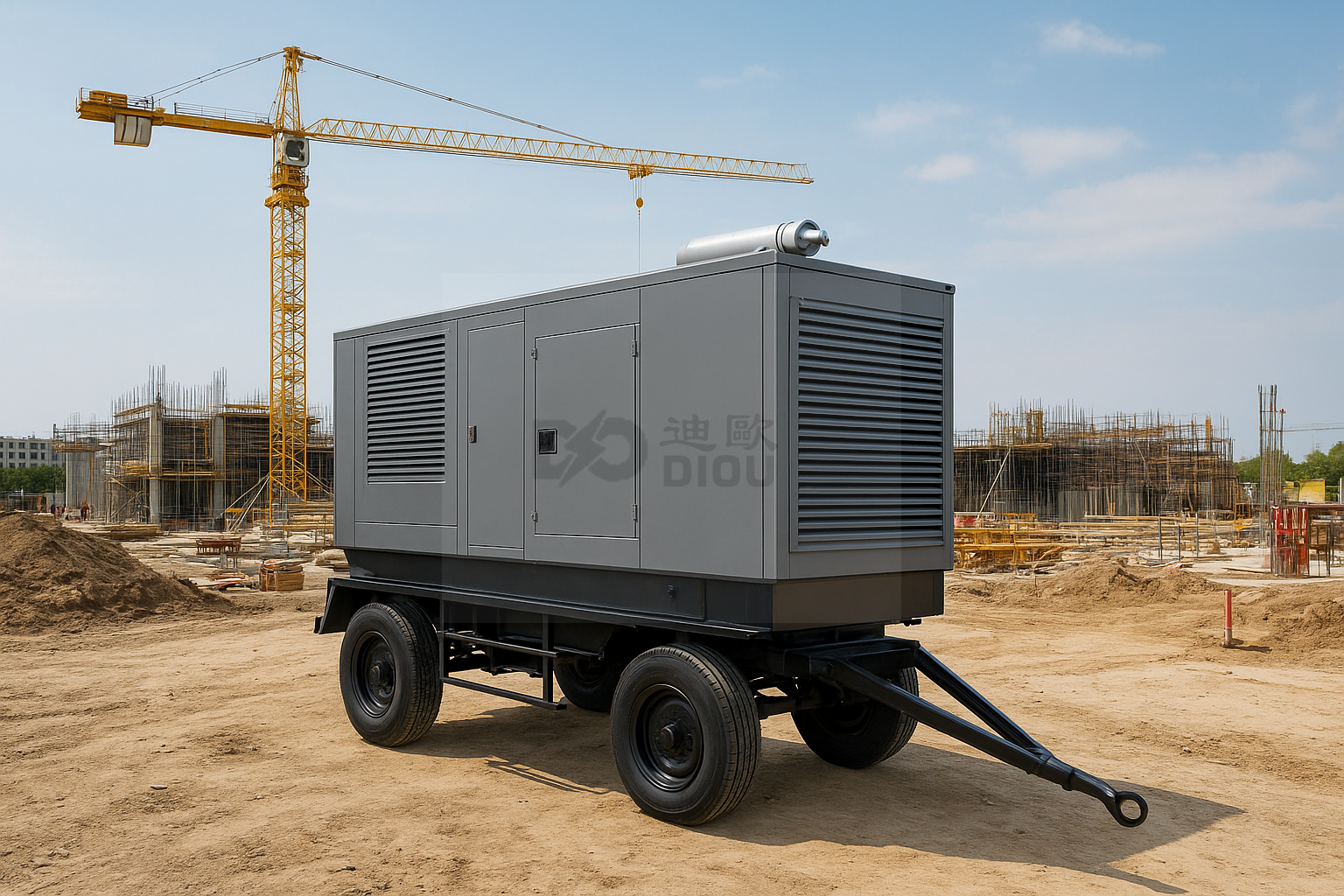 Trailer Generator for Emergency Power