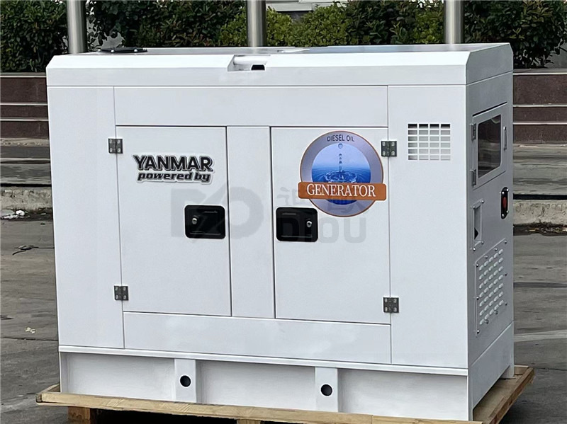 Silent Diesel Generator Set with Yanmar Engine Soundproof Diesel Generator Powered by Yanmar 15kw-500kw Diesel Generator