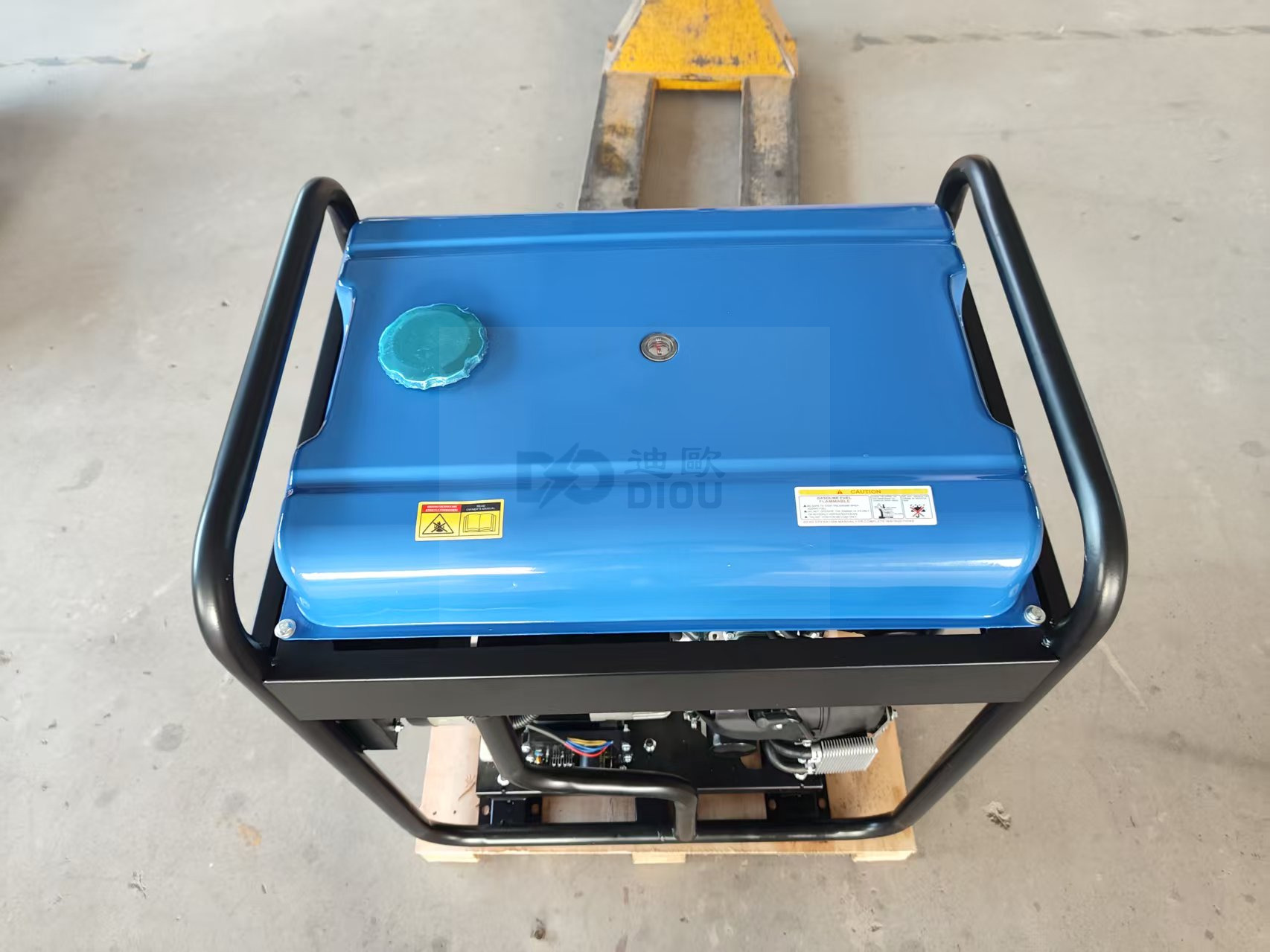 Open-frame Portable Gasoline Generator Set, 60Hz Emergency Power Supply