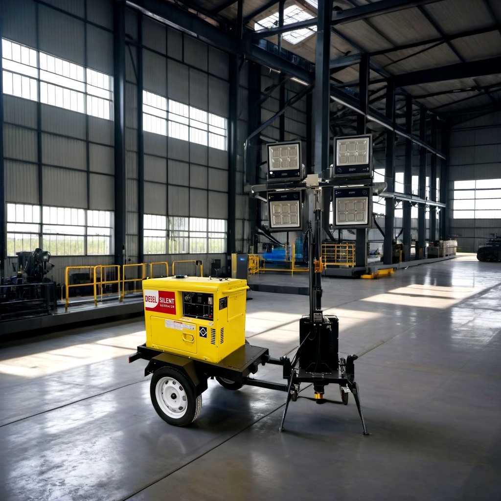 Why DIOU POWER Diesel Mobile Light Towers Stand Out in Outdoor Engineering Lighting