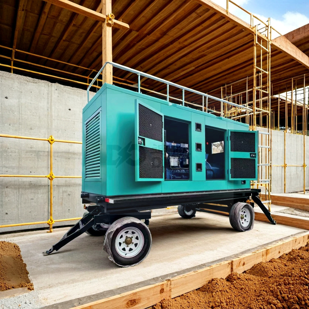 Mobile Diesel Generator for Construction