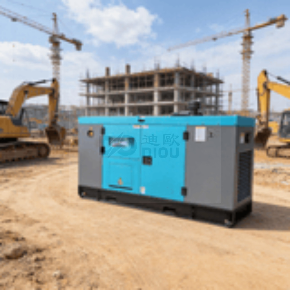 Soundproof Industrial Diesel Generator Set for Continuous Power