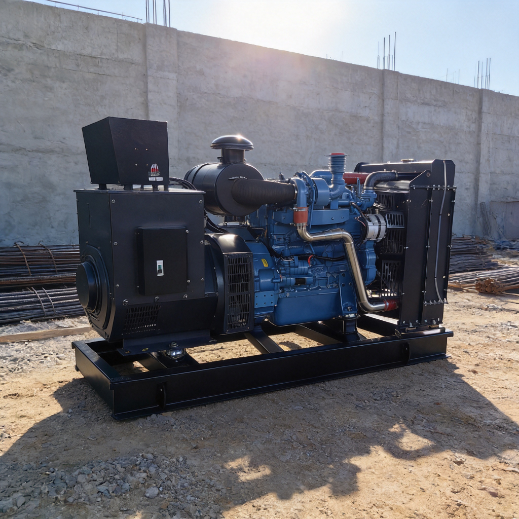 Mining Power Solution JDEC Diesel Generator 300kW 350kW 400kW Heavy Duty Open Type Generator Set