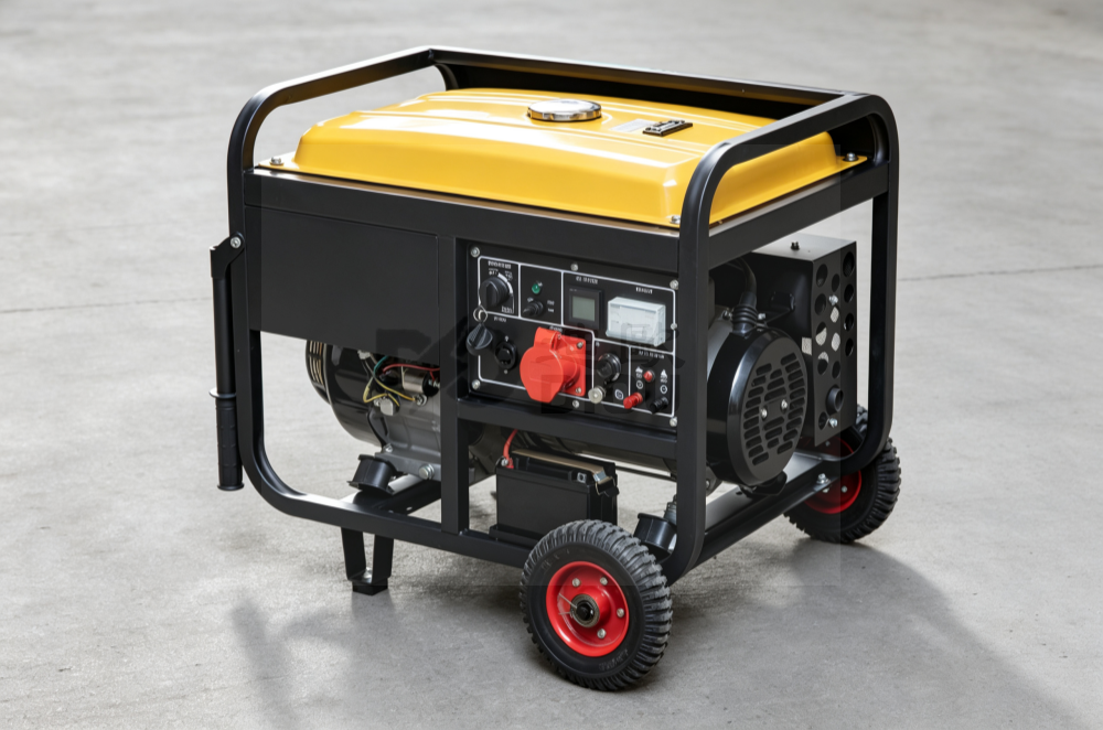 Open Frame Portable 4-Stroke Air-Cooled Gasoline Generator Set Portable Gasoline Generator 