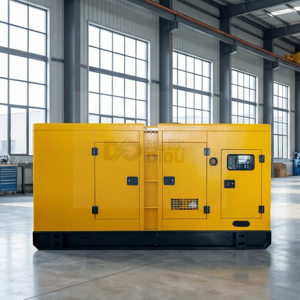 Quiet Diesel Generator for Construction Sites