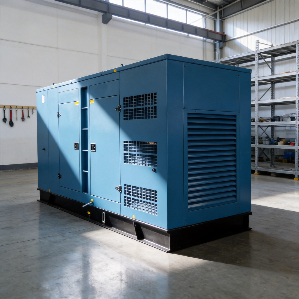 Low Maintenance Industrial Backup Power Weichai WP2.3D40E200 40kW Silent Diesel Generator