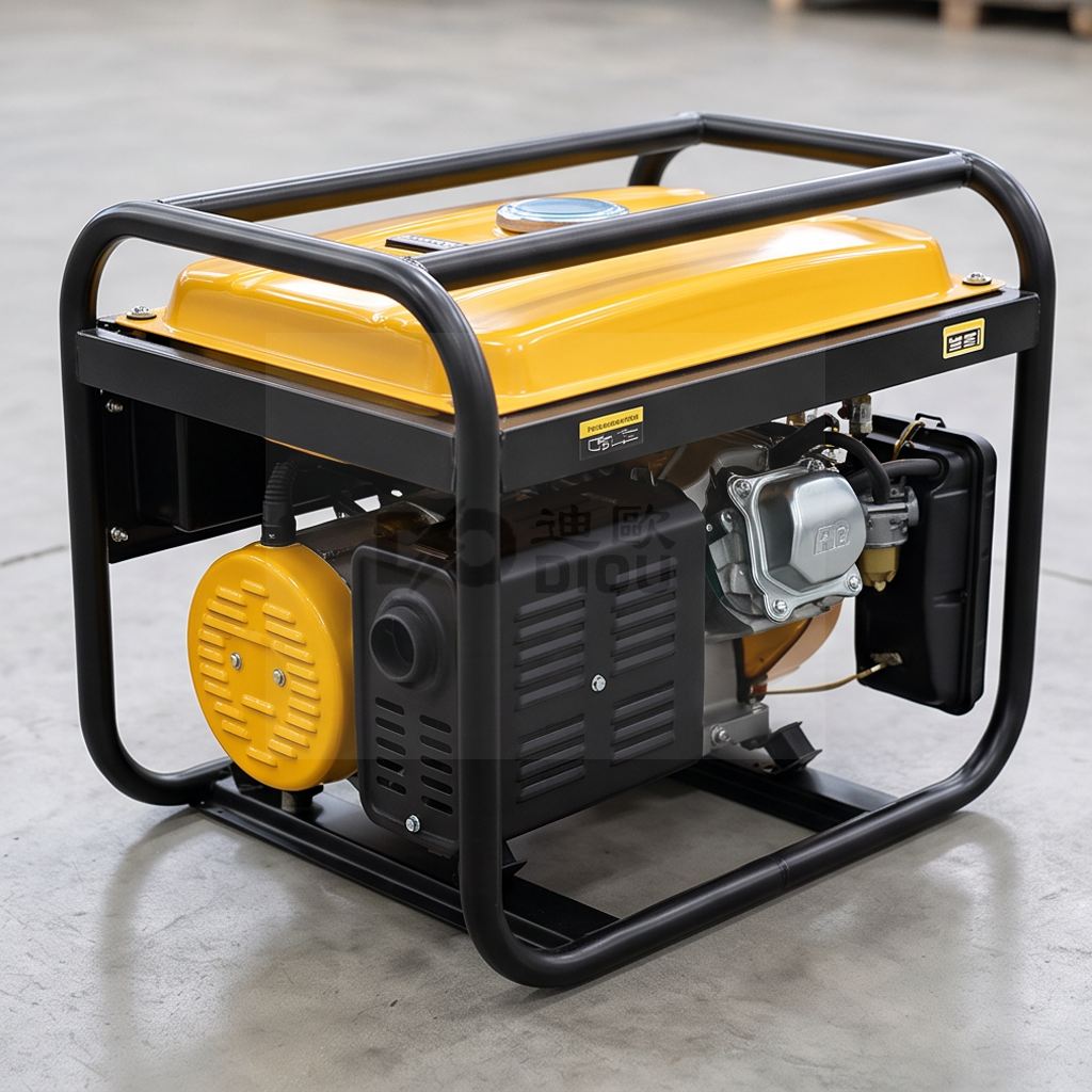 2kW-7kW Portable Open Frame Gasoline Generator, Outdoor Backup Power for Home, Construction & Stall