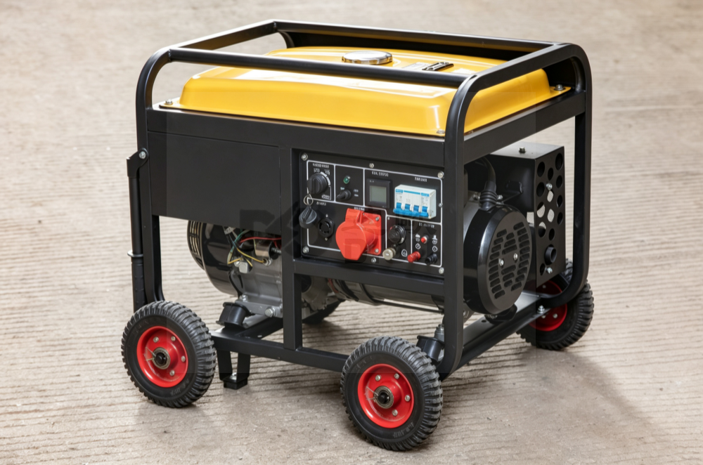 Open Frame Portable 4-Stroke Air-Cooled Gasoline Generator Set Portable Gasoline Generator 