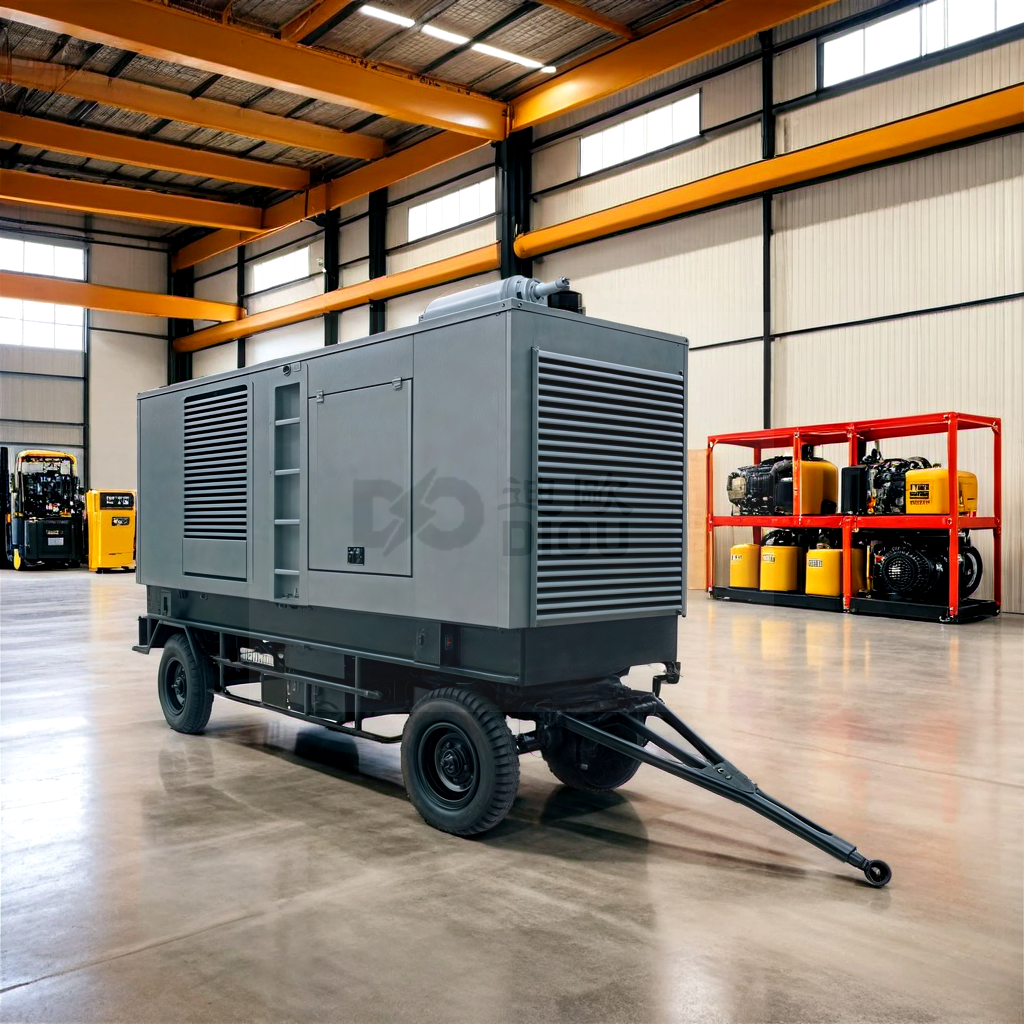 Trailer Generator for Emergency Power