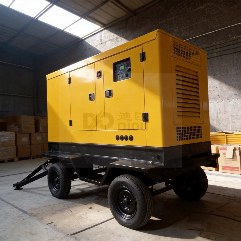Trailer Mounted Mobile Diesel Generator
