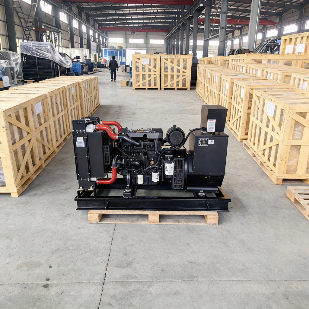 Open Frame Diesel Generator JDEC Engine 200kVA 250kVA 300kVA for Construction Site Power Supply